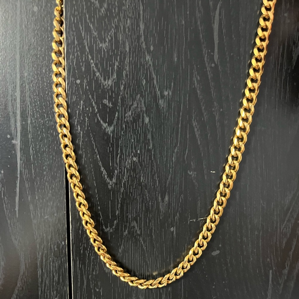 TrendHim Gold Chain 8MM - 21 5/8"